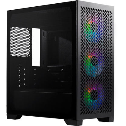Cooler Master Elite 302 (Μαύρος, Tempered Glass)