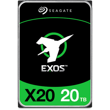 Seagate Exos X20 20TB Enterprise Hard Drive (SATA 6 Gb/s, 3.5-inch, Retail Packaging)