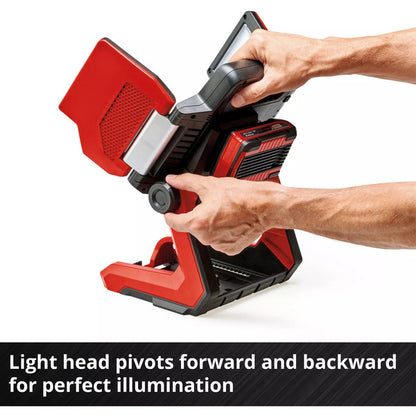 Einhell Professional Akku-Lampe TP-CL 18/3000 Li - Solo, 18Volt (rot, ohne Akku und Ladegerrät)