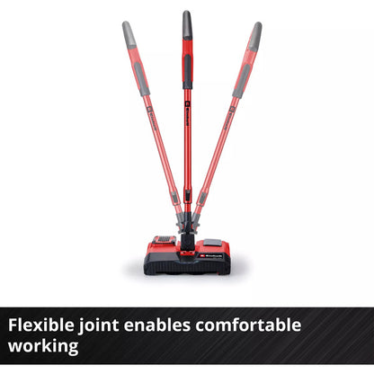 Einhell Power X-Change Akku-Besen TE-FS 18 Li-Solo, 18Volt (rot/schwarz, ohne Akku und Ladesgerät)