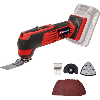 Einhell Power X-Change Akku-Multifunktions-Werkzeug TE-MG 18/1 Li-Solo, 18Volt (κόκκινο/μαύρο, χωρίς μπαταρία και φορτιστή)