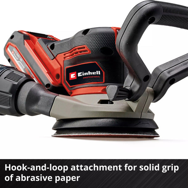 Einhell Professional Akku-Exzenterschleifer TP-RS 18/32 Li BL-Solo, 18Volt (rot/schwarz, ohne Akku und Ladegerät)