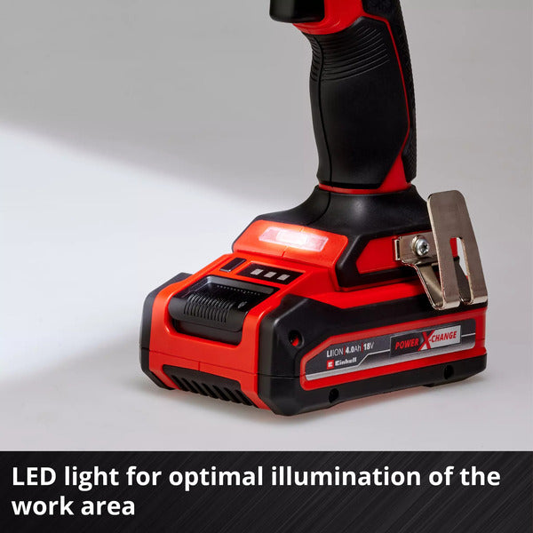 Einhell Professional Akku-Schlagschrauber TP-CI 18/220 Li BL - Solo, 18Volt (schwarz/rot, ohne Akku und Ladegerät)