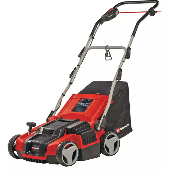 Einhell Electric Scarifier and Lawn Aerator GE-SA 1435/1 (Red/Black, 1,400 Watts)