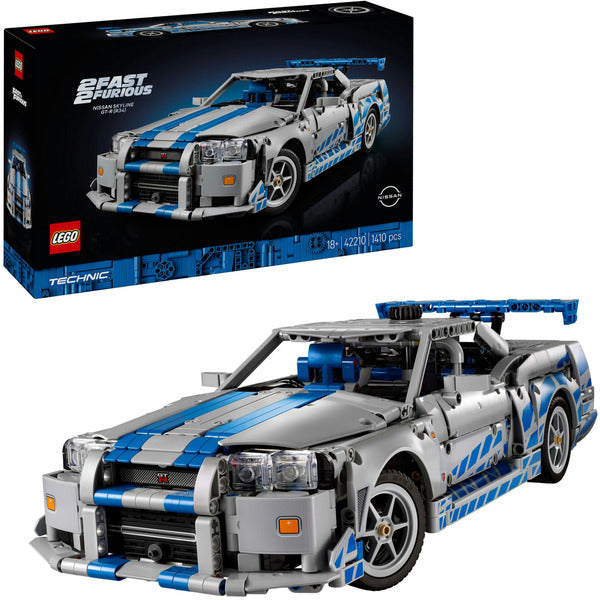 LEGO 42210 Technic 2 Fast 2 Furious Nissan Skyline GT-R(R34) Flitzer