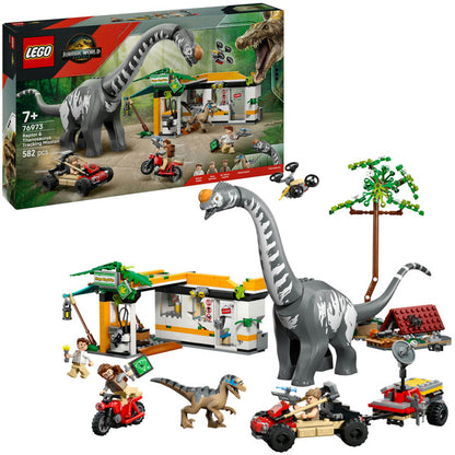 LEGO 76973 Jurassic World Ράπτορ & Τιτανόσαυρος: Μεγάλη Εξερεύνηση