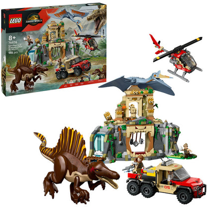 LEGO 76976 Jurassic World Spinosaurier & Quetzalcoatlus