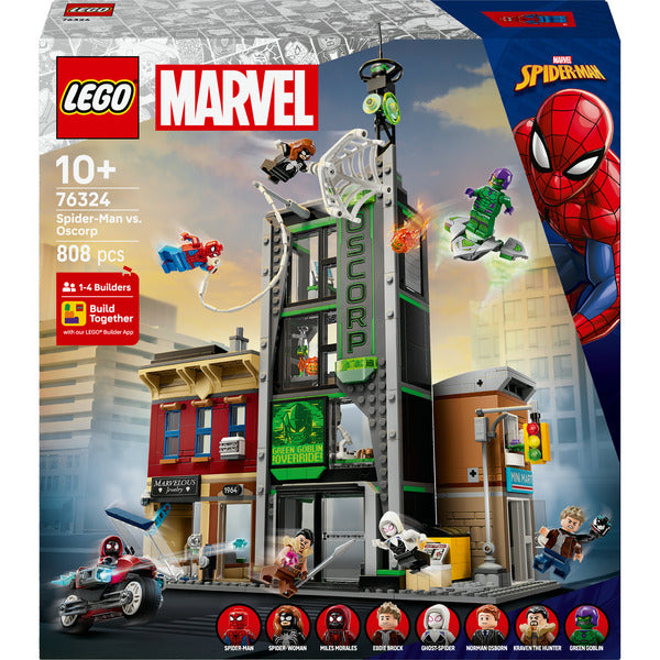 LEGO 76324 Marvel Super Heroes Spider-Man vs. Oscorp