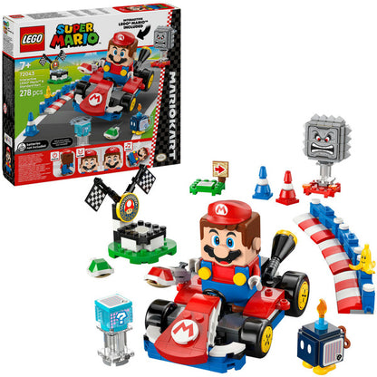 LEGO 72043 Super Mario - Mario Kart: Interaktiver LEGO Mario & Standard-Kart