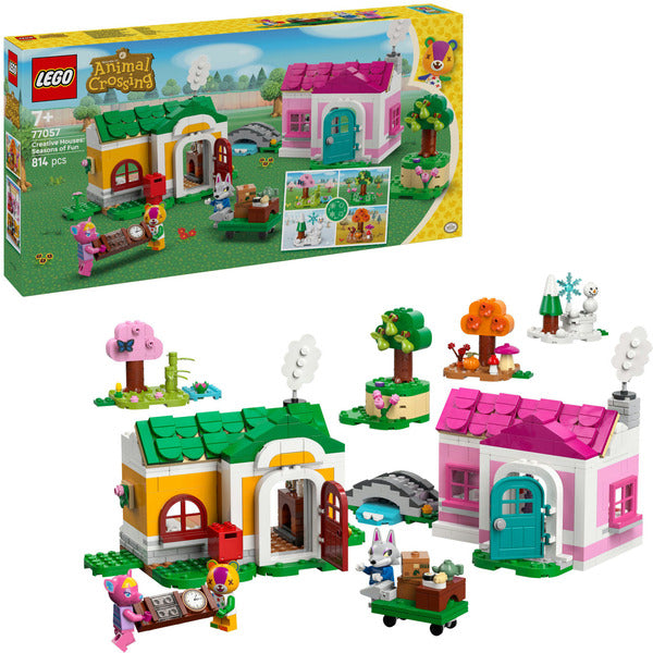 LEGO 77057 Animal Crossing Kreative Häuser: Jahreszeiten voller Spaß