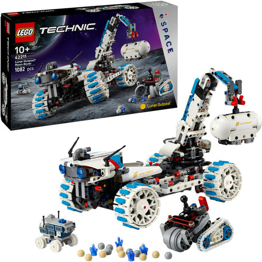 LEGO 42211 Technic Lunar Outpost Mondrover-Raumfahrzeug