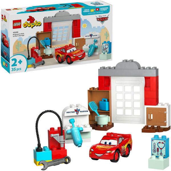 LEGO 10456 DUPLO Disney McQueen's Besuch in Doc's Werkstatt