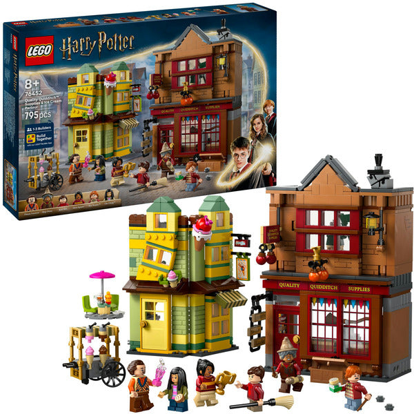 LEGO 76452 Harry Potter Qualiät für Quidditch und Fortescues Eissalon