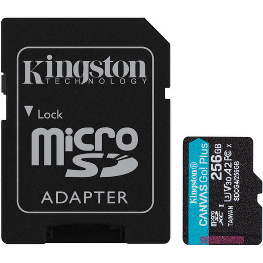 Kingston Canvas Go! Plus 256GB microSDXC