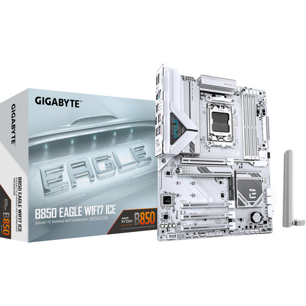 GigaByte B850 EAGLE WiFi7 ICE (weiß/silber)
