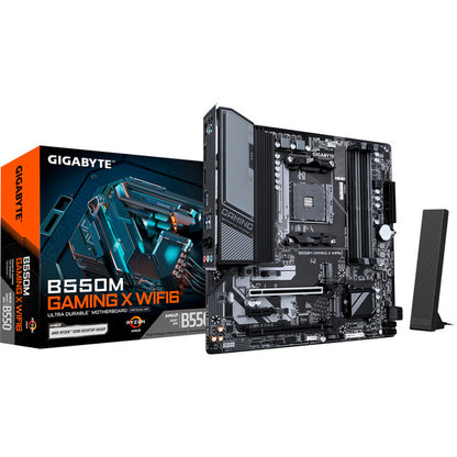 GigaByte B550M GAMING X WIFI6 (Μαύρο/Γκρίζο)