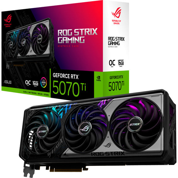 Asus GeForce RTX 5070 Ti ROG Strix GAMING OC (DLSS 4, 3x DisplayPort, 2x HDMI 2.1)