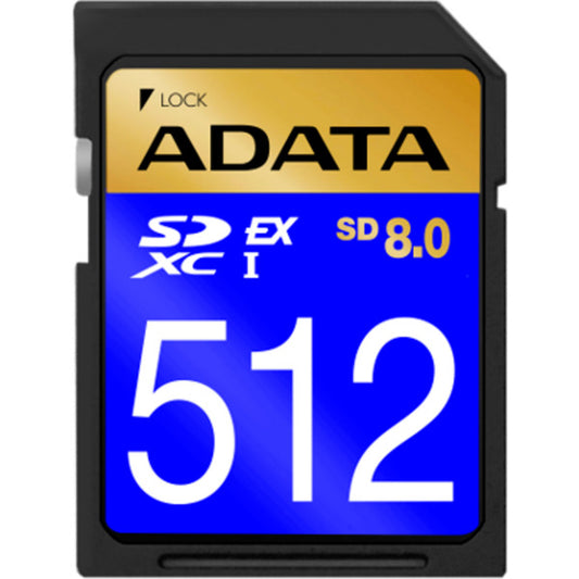 ADATA Premier Extreme SDXC SD8.0 512 GB - Μαύρο, SD Express, UHS-I U3, Class 10, V30