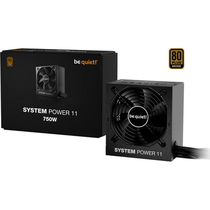 Be quiet System Power 11 750W ATX3.1 (schwarz, 1x 12-Pin High Power GPU, 2x PCIe, 650 Watt)