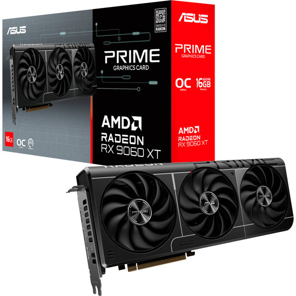 Asus Radeon RX 9060 XT PRIME OC 16GB Graphics Card