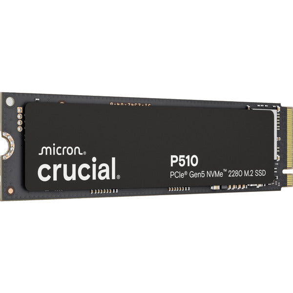 Crucial P510 1 TB SSD - Μαύρος, PCIe 5.0 x4, NVMe, M.2 2280