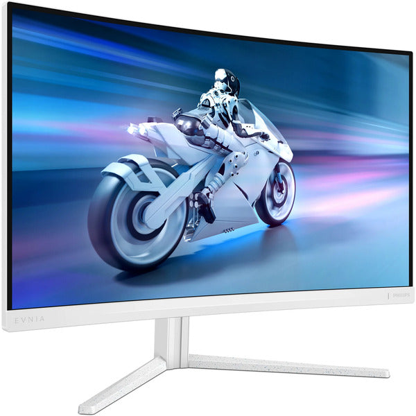 Philips 27M2C5501 (68.5 cm (27 Zoll), weiß, QHD, VA, Curved, Ambiglow, 180Hz Panel)