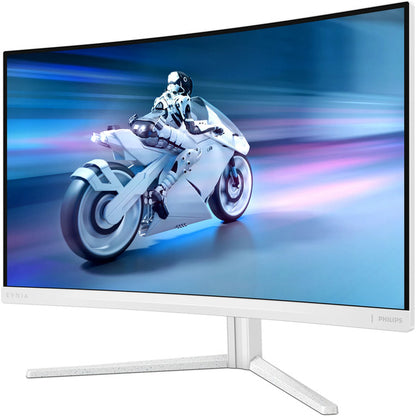 Philips 27M2C5501 (68.5 cm (27 Zoll), weiß, QHD, VA, Curved, Ambiglow, 180Hz Panel)