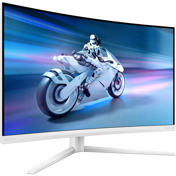 Philips 32M2C5501 (80 cm (31.5 Zoll), weiß, QHD, VA, Curved, Ambiglow, 180Hz Panel)