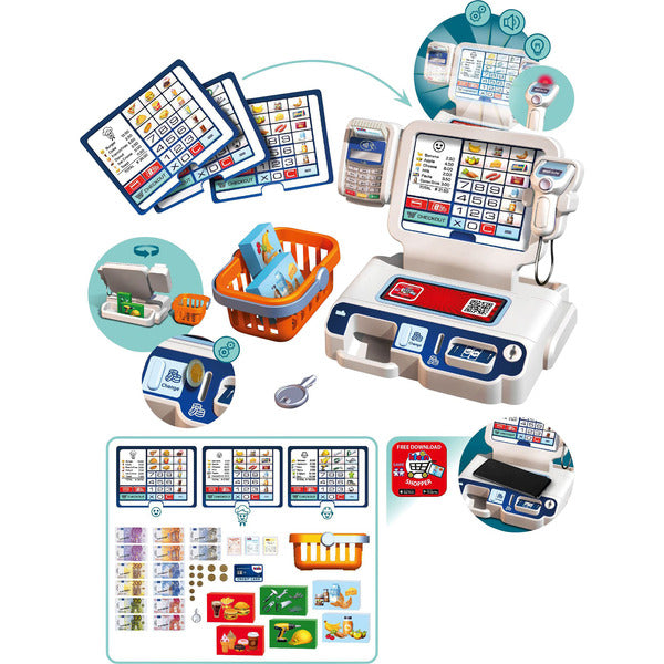 Theo Klein My Market: Αυτοεξυπηρετούμενος Ταμειακός Σταθμός με Φως και Ήχο