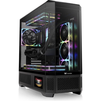Thermaltake View 600 TG Black (Black, Tempered Glass)
