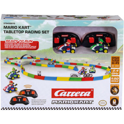 Carrera 2,4GHz Mario Kart Tabletop Racing Set - Mario & Luigi