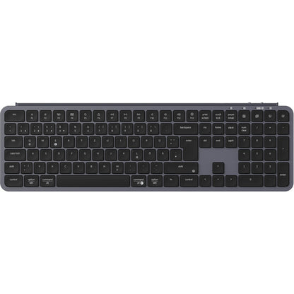 Keychron B6 Pro (grau/schwarz, DE-Layout, Scherenmechanik)