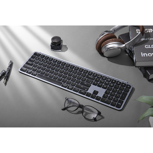 Keychron B6 Pro (grau/schwarz, DE-Layout, Scherenmechanik)