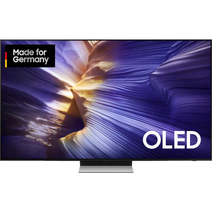 Samsung GQ65S90FATXZG 65-Inch (163 cm) UltraHD 4K Smart TV, Black/Silver, Vision AI, PVR, Twin-Tuner, 100Hz Panel