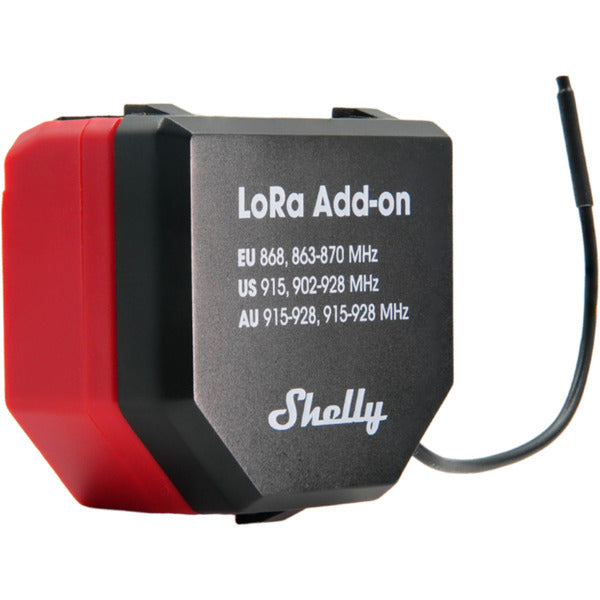 Shelly LoRa Add-on (Μαύρο, 2τμχ)