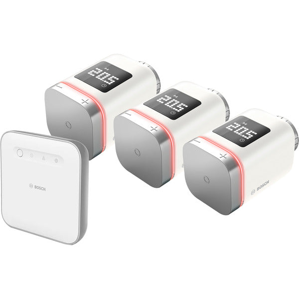 Bosch Smart Home Starter Kit with 3 Radiator Thermostats [+M]