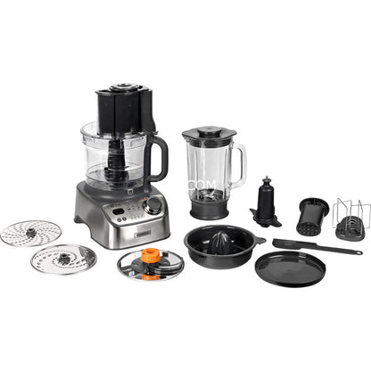 Kenwood Kompakt-Küchenmaschine MultiPro XL Weigh+ (silber, 1.000 Watt, integrierte Waage, Mixaufsatz)