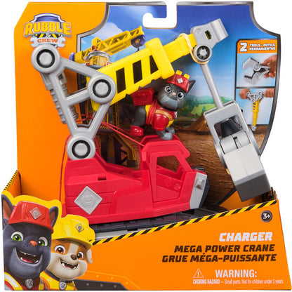 Spinmaster Rubble & Crew - Chargers 2-in-1 Mega Kran