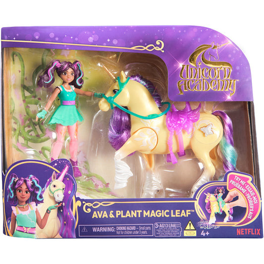 Spinmaster Unicorn Academy - Ava με Μαγική Φυτική Μαγεία (με Αληθινή Μάνα και Ουρά, καθώς και Μαγική Λειτουργία Φωτισμού)