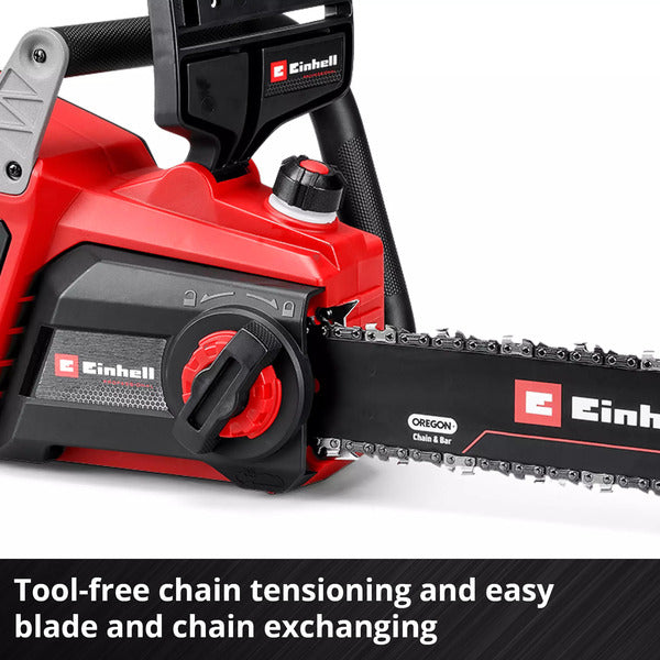 Einhell Professional Akku-Kettensäge GP-LC 36/40 Li BL-Solo, 36Volt (2x18V) (rot/schwarz, ohne Akku und Ladegerät)