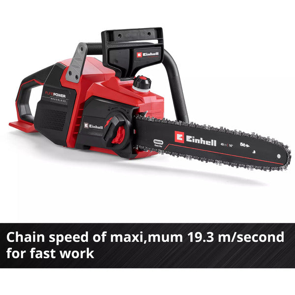 Einhell Professional Akku-Kettensäge GP-LC 36/40 Li BL-Solo, 36Volt (2x18V) (rot/schwarz, ohne Akku und Ladegerät)