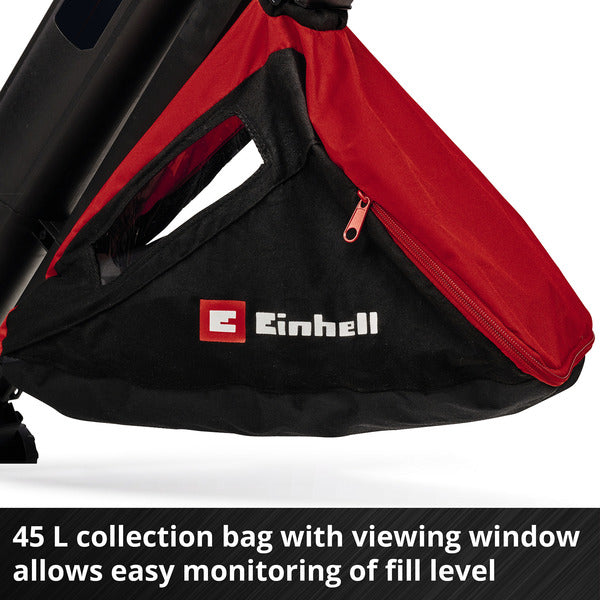 Einhell Professional Akku-Laubsauger VENTURRO 36/240, 36Volt (2x18V), Laubsauger/Laubbläser (rot/schwarz, ohne Akku und Ladegerät)