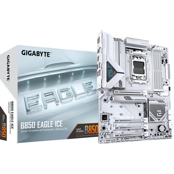 GigaByte B850 EAGLE ICE (λευκό/ασημί)
