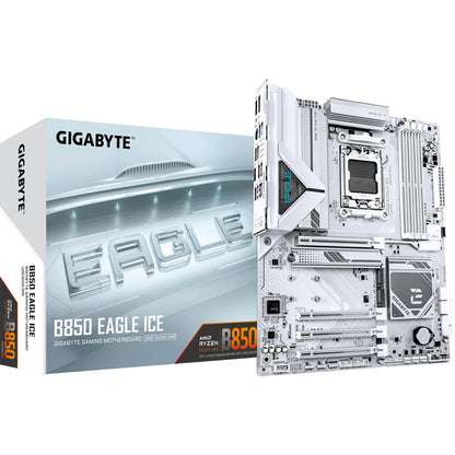 GigaByte B850 EAGLE ICE (λευκό/ασημί)
