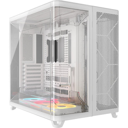 Corsair AIR 5400 LX-R LINK  (weiß, Panoramic Glass)