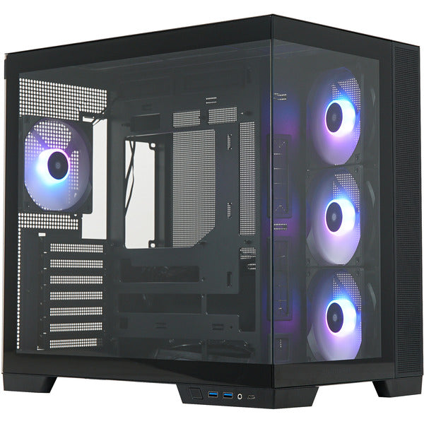 Silentware View A-RGB (Μαύρο, Tempered Glass x2)
