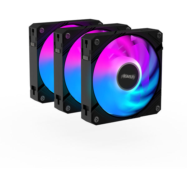 GigaByte AORUS EZ CHAIN FAN 120 (schwarz, 3er Pack, 120 mm)