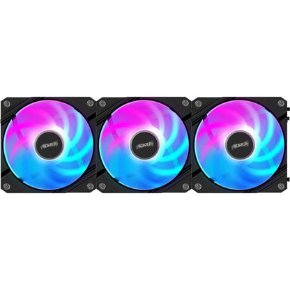 GigaByte AORUS EZ CHAIN FAN 120 (schwarz, 3er Pack, 120 mm)