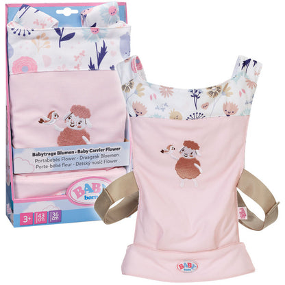 ZAPF Creation BABY born® Babytragesitz Blumen (43 cm, 36 cm)