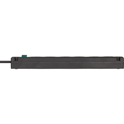 Brennenstuhl Bremounta Steckdosenleiste 5-fach, 2x USB-C (schwarz, 3 Meter Kabel, 2x USB, mit Sicherheitsschalter)
